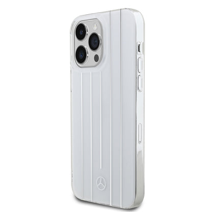 iPhone 14 Pro Max Kılıf Mercedes Benz Orjinal Lisanslı New Urban 3 Sert PC Paralel Çizgi Desenli Kapak