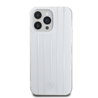 iPhone 14 Pro Max Kılıf Mercedes Benz Orjinal Lisanslı New Urban 3 Sert PC Paralel Çizgi Desenli Kapak