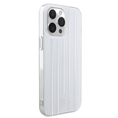 iPhone 14 Pro Max Kılıf Mercedes Benz Orjinal Lisanslı New Urban 3 Sert PC Paralel Çizgi Desenli Kapak