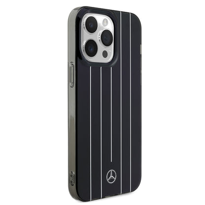 iPhone 14 Pro Max Kılıf Mercedes Benz Orjinal Lisanslı New Urban 3 Sert PC Paralel Çizgi Desenli Kapak