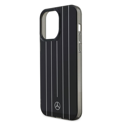 iPhone 14 Pro Max Kılıf Mercedes Benz Orjinal Lisanslı New Urban 3 Sert PC Paralel Çizgi Desenli Kapak