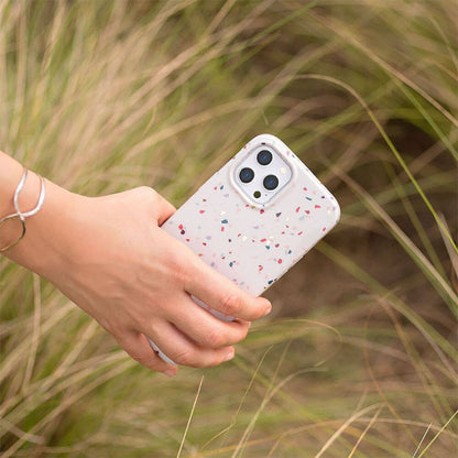 iPhone 14 Pro Max Kılıf Mozaik Desenli Coehl Terrazzo Kapak