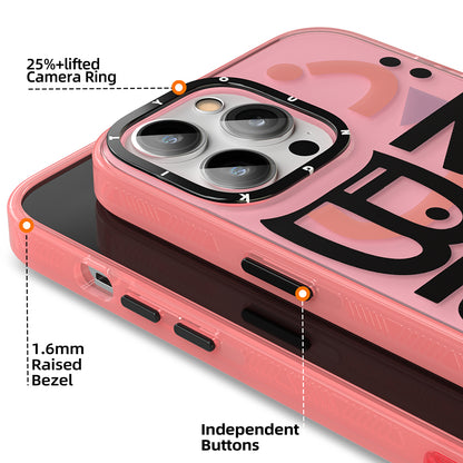 iPhone 14 Pro Max Kılıf Mutlu Mod Figürlü YoungKit Happy Mood Serisi Kapak