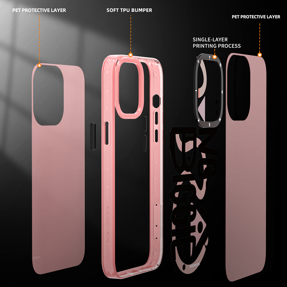 iPhone 14 Pro Max Kılıf Mutlu Mod Figürlü YoungKit Happy Mood Serisi Kapak