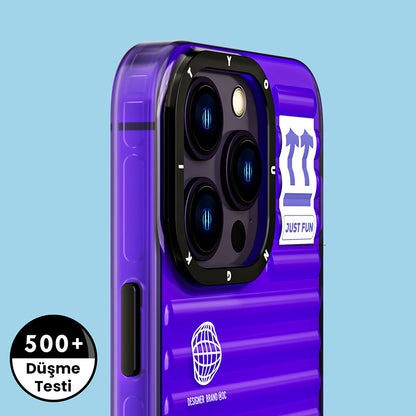 iPhone 14 Pro Max Kılıf Şeffaf Renkli Tasarım YoungKit Fluorite Serisi Kapak