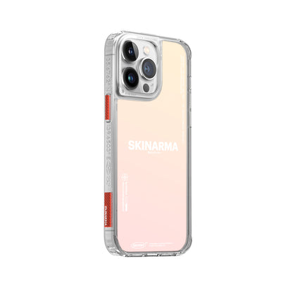 iPhone 14 Pro Max Kılıf SkinArma Şeffaf Airbag Tasarımlı Boyun Askılı Kiru Kapak