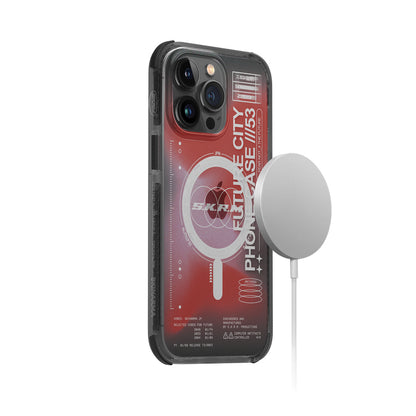 iPhone 14 Pro Max Kılıf SkinArma Şeffaf Airbag Tasarımlı M-safe Şarj Özellikli Shorai Kapak