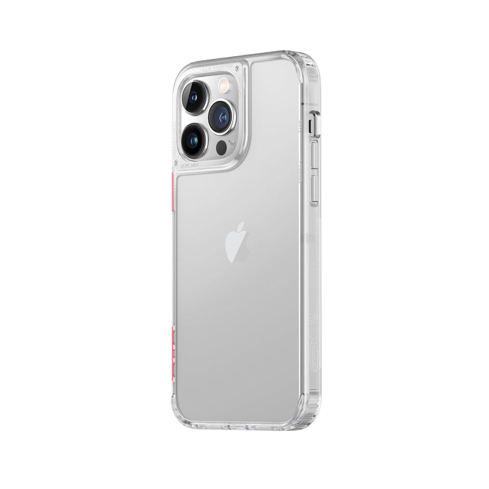 iPhone 14 Pro Max Kılıf SkinArma Şeffaf Airbag Tasarımlı Saido Kapak