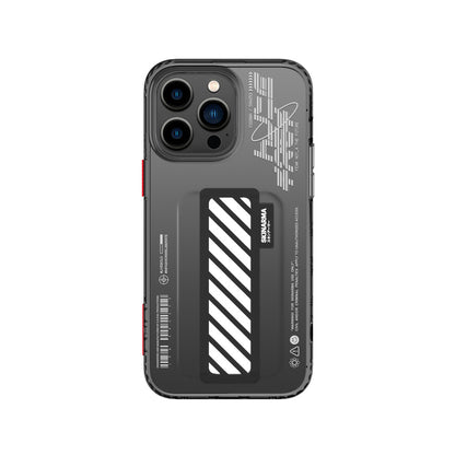 iPhone 14 Pro Max Kılıf SkinArma Şeffaf Desenli Kaze Kapak