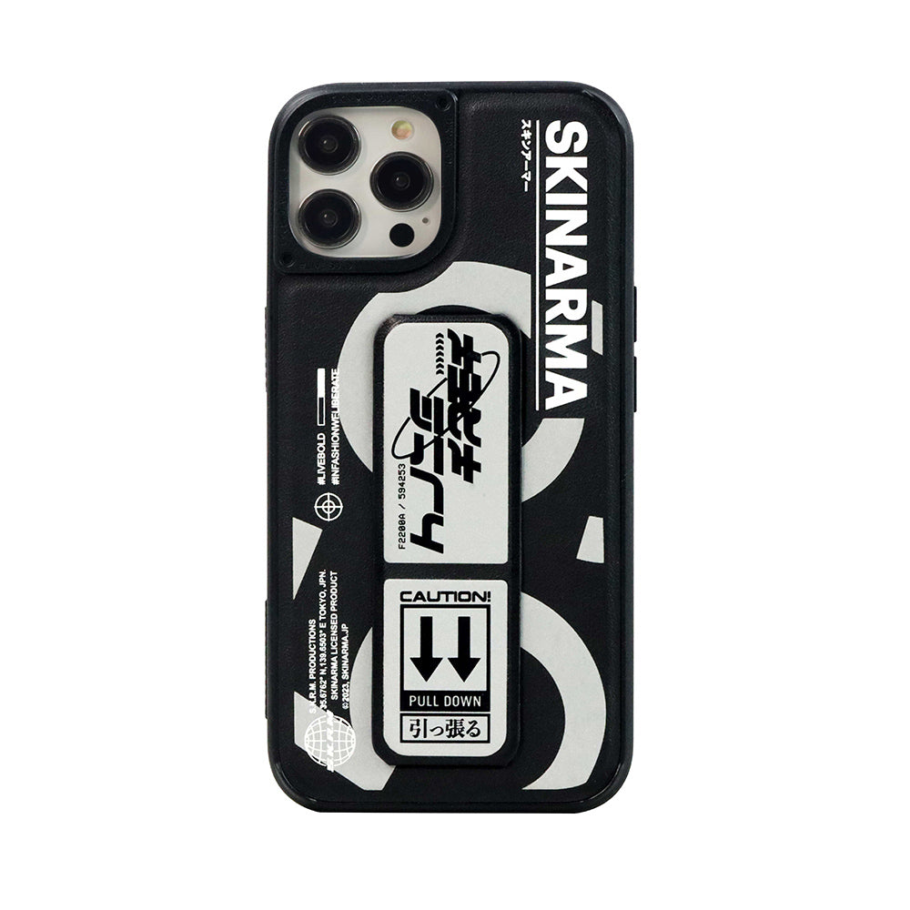 iPhone 14 Pro Max Kılıf SkinArma Standlı Deri Görünümlü Bango Kapak