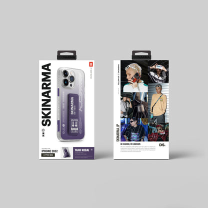 iPhone 14 Pro Max Kılıf SkinArma Standlı Şeffaf Tasarımlı Taihi Kobai Kapak