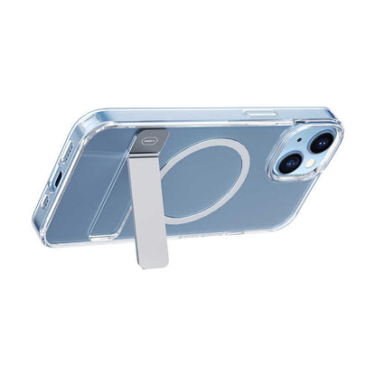 iPhone 14 Pro Max Kılıf Standlı M-safe Wireless Şarj Özellikli Wiwu Aurora Serisi Kapak