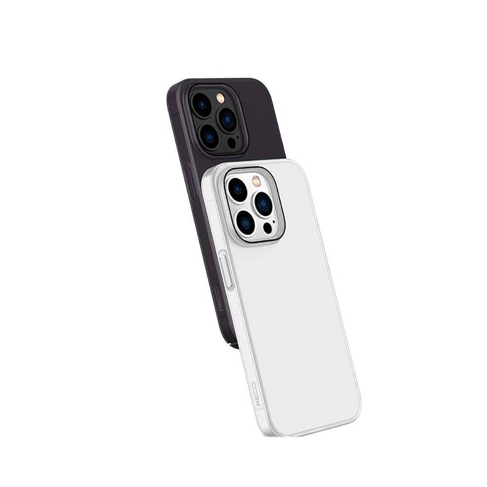 iPhone 14 Pro Max Kılıf Ultra İnce Mat PC Arka Yüzey Recci Elite Serisi Kapak