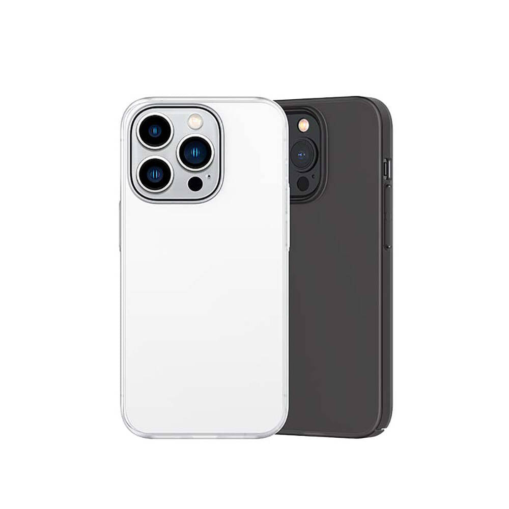 iPhone 14 Pro Max Kılıf Ultra İnce Mat PC Arka Yüzey Recci Elite Serisi Kapak