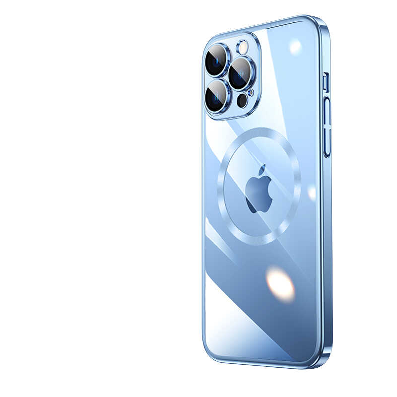 Apple iPhone 14 Pro Max Kılıf Wireless Şarj Özellikli Sert PC Zore Riksos M-safe Kapak