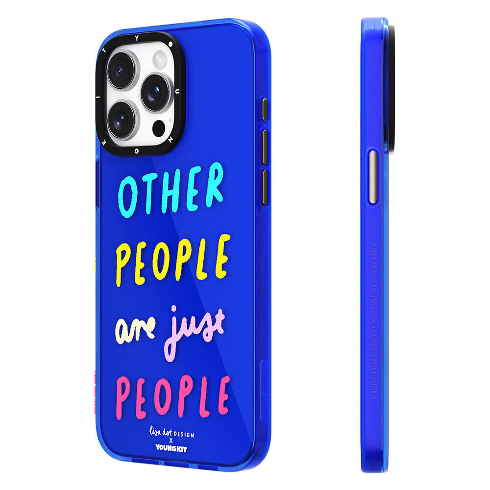 iPhone 14 Pro Max Kılıf Yazı Desenli Youngkit Mindfulness Serisi Kapak