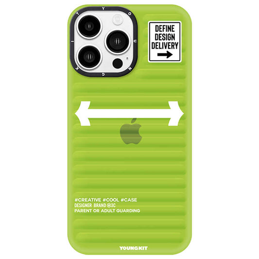 iPhone 14 Pro Max Kılıf YoungKit Luggage FireFly Serisi Kapak