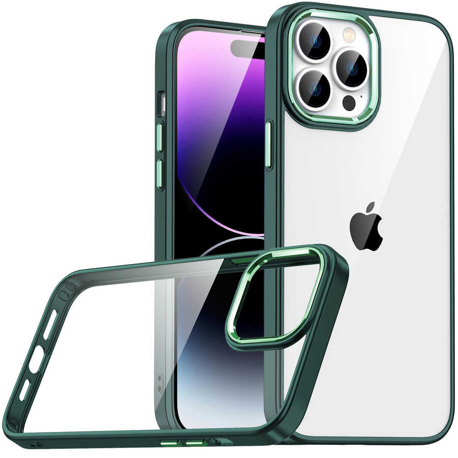 Apple iPhone 14 Pro Max Kılıf Zore Flora Kapak