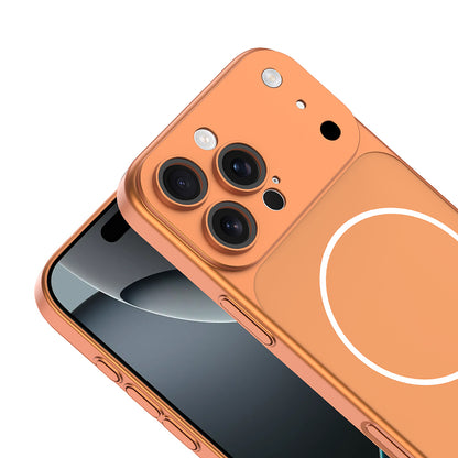 Apple iPhone 14 Pro Max Kılıf Zore M-Safe Şarj Özellikli Kamera Korumalı Spark Kapak