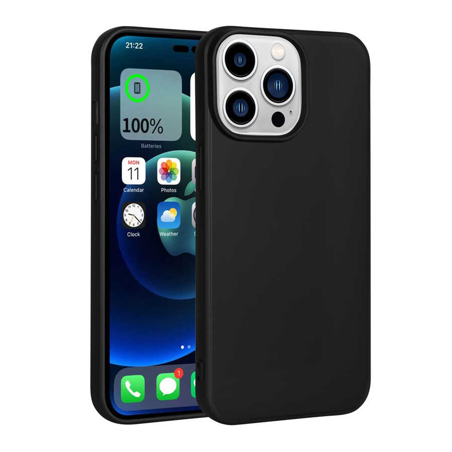 Apple iPhone 14 Pro Max Kılıf Zore Premier Silikon Kapak