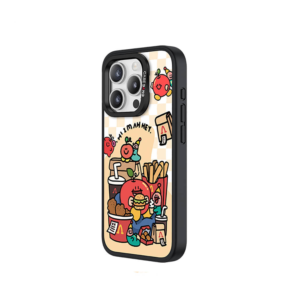 iPhone 14 Pro Max M-safe Şarj Özellikli Casebang Ahhey Serisi Arka Panel