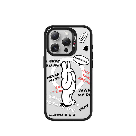 iPhone 14 Pro Max M-safe Şarj Özellikli Casebang Chill Out Serisi Mıknatıslı Arka Panel