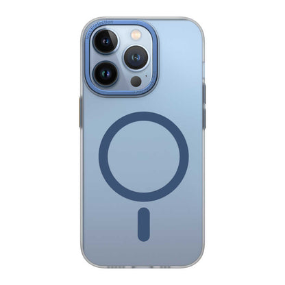 iPhone 14 Pro Max Wiwu Frosted Magnetic Buzlu Sert PC Kapak