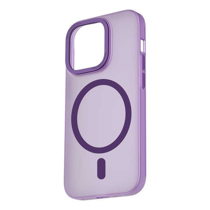 iPhone 14 Pro Max Wiwu Frosted Magnetic Buzlu Sert PC Kapak