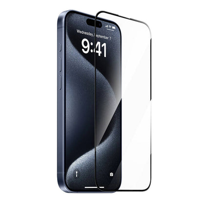 iPhone 14 Pro Max Wiwu GT-008 Polimer Oleofobik Kaplama Şeffaf Pürüzsüz Temperli Cam Ekran Koruyucu 10'lu Paket