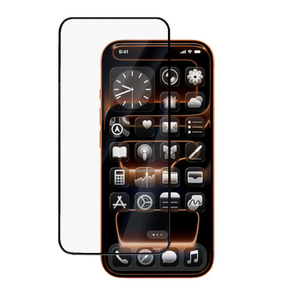 Apple iPhone 14 Pro Mohseven M6 Privacy Temperli Cam Ekran Koruyucu + Kolay Uygulama Aparatı