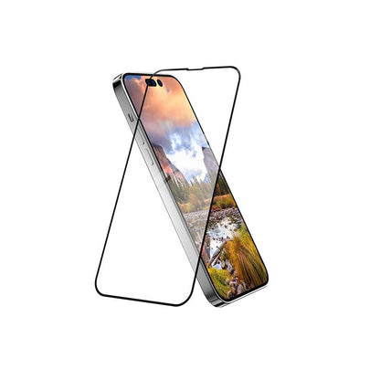 iPhone 14 Pro Oleofobik Temperli Ultra HD Lisanslı Switcheasy Vetro 9H Cam Ekran Koruyucu