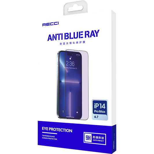iPhone 14 Recci Anti-Blue Light Cam Ekran Koruyucu