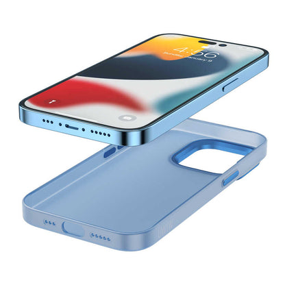 iPhone 14 Wiwu Frosted Magnetic Buzlu Sert PC Kapak