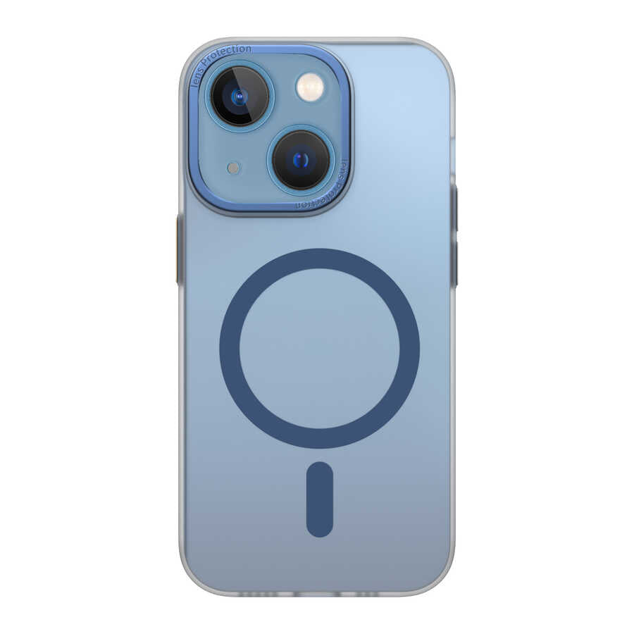 iPhone 14 Wiwu Frosted Magnetic Buzlu Sert PC Kapak