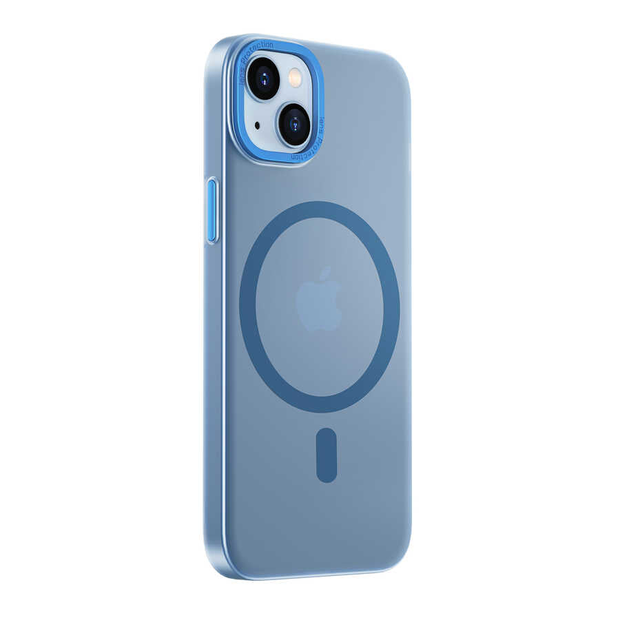 iPhone 14 Wiwu Frosted Magnetic Buzlu Sert PC Kapak