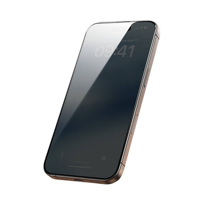 iPhone 15 Benks Ultra Shield 0.4mm Privacy Ekran Koruyucu + Kolay Uygulama Aparatlı