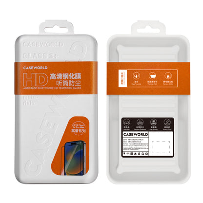 iPhone 15 CaseWorld HD Serisi 0.33mm Temperli Cam Ekran Koruyucu