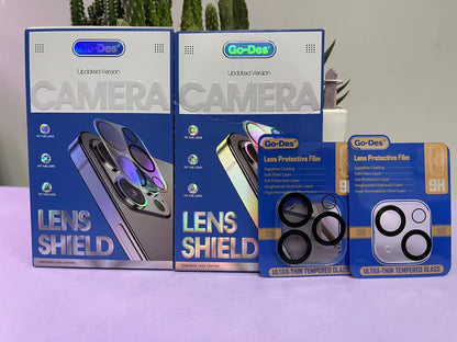 iPhone 15 Go Des Lens Shield CL-14 Kamera Lens Koruyucu