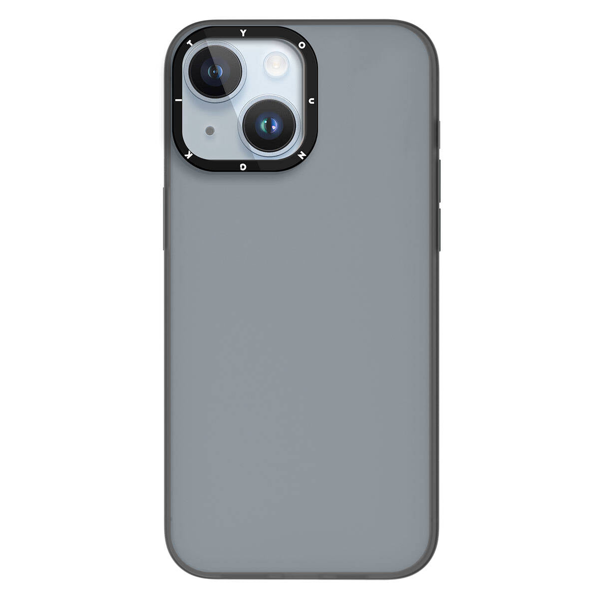 iPhone 15 Kılıf Buzlu Mat Tasarım Youngkit Hidden Sand Serisi Kapak