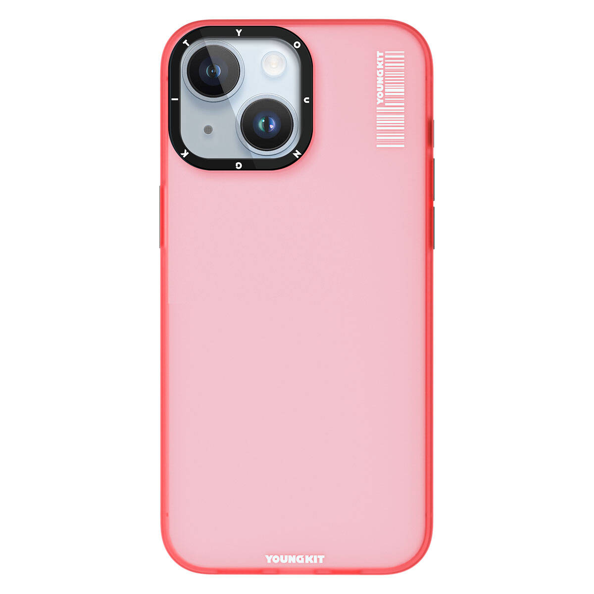iPhone 15 Kılıf Buzlu Mat Tasarım Youngkit Hidden Sand Serisi Kapak