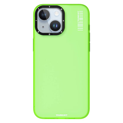 iPhone 15 Kılıf Buzlu Mat Tasarım Youngkit Hidden Sand Serisi Kapak