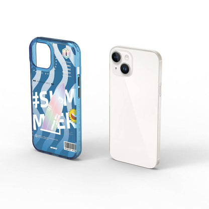 iPhone 15 Kılıf Çift Katman Desenli Wiwu Summer Serisi Kapak