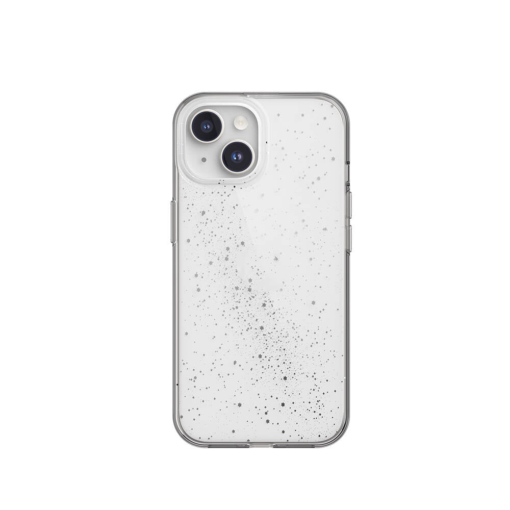iPhone 15 Kılıf Çift Katmanlı IMD Baskılı Bumper Lisanslı Switcheasy Cosmos Starlight Kapak