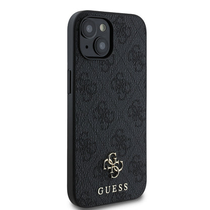iPhone 15 Kılıf Guess Orjinal Lisanslı M-safe Şarj Özellikli Small 4G Classic Kapak