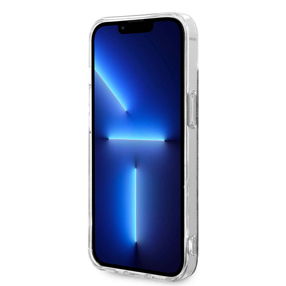 iPhone 15 Kılıf Guess Orjinal Lisanslı M-safe Şarj Özellikli Yazı Logolu 4G Desenli Kapak