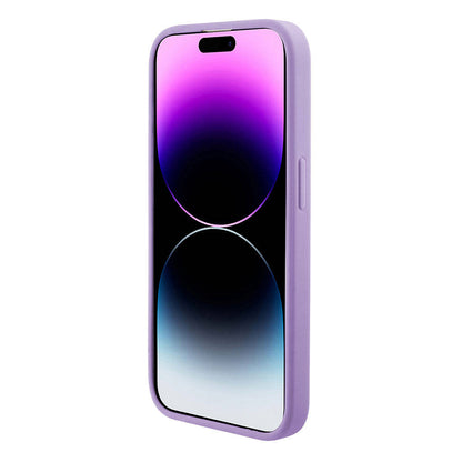 iPhone 15 Kılıf Guess Orjinal Lisanslı M-safe Şarj Özellikli Yazı Logolu Saffiano Kapak