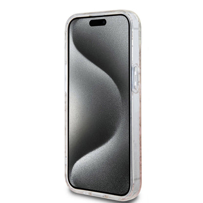 iPhone 15 Kılıf Hello Kitty Orjinal Lisanslı Renk Geçişli Elektroplating Kaplama Kitty Head Desenli Kapak