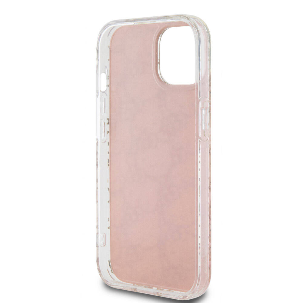iPhone 15 Kılıf Hello Kitty Orjinal Lisanslı Renk Geçişli Elektroplating Kaplama Kitty Head Desenli Kapak