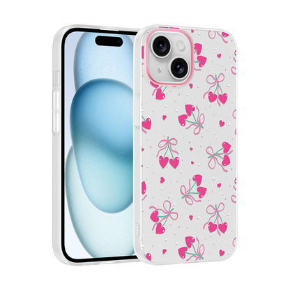 Apple iPhone 15 Kılıf Kamera Korumalı Desenli Zore Klip Kapak