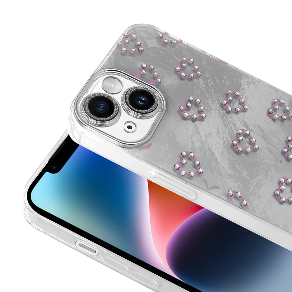 Apple iPhone 15 Kılıf Kamera Korumalı Figürlü Zore Ponti Silikon Kapak